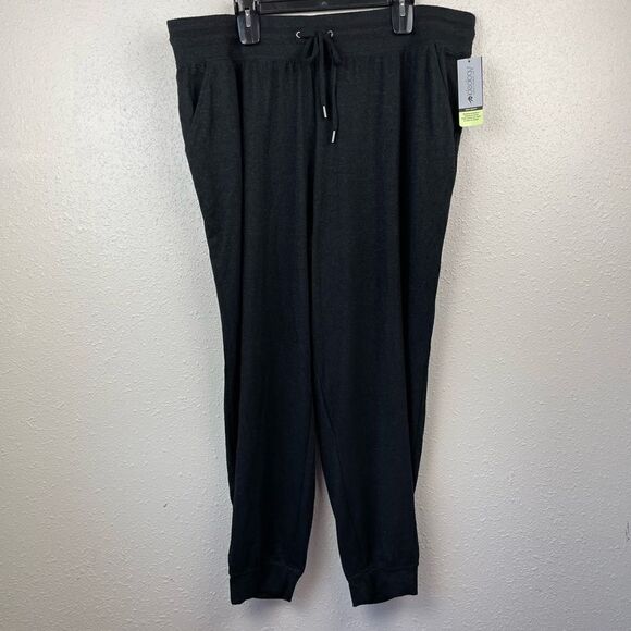 NWT Ideology Black Sweatpants Size 3X - Picture 1 of 7